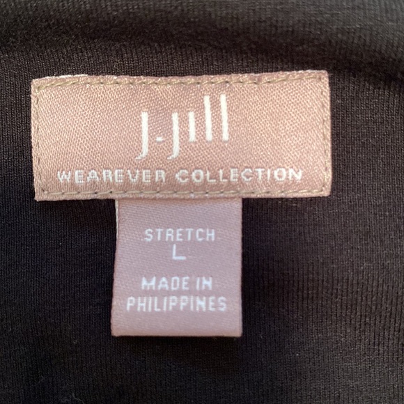 J Jill Wearever Collection Stretch Black Skirt - Size L - Picture 4 of 10